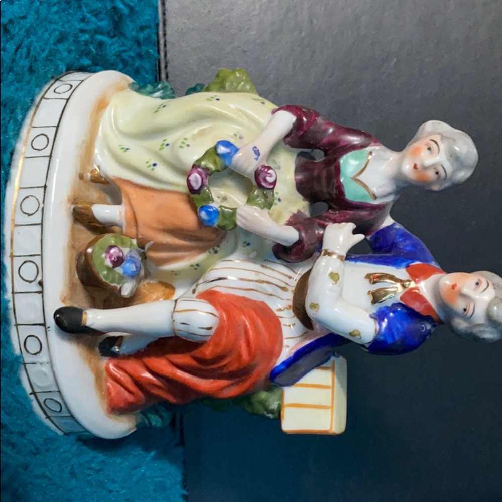 Porcelain statue